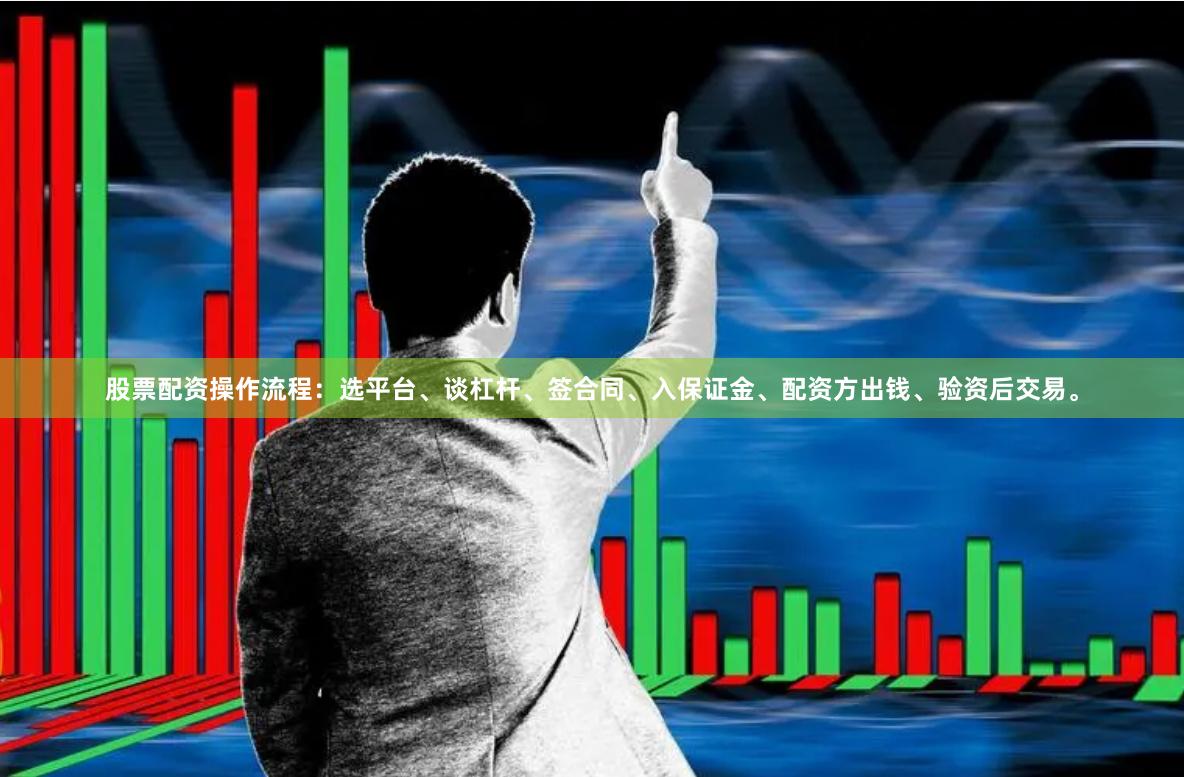股票配资操作流程：选平台、谈杠杆、签合同、入保证金、配资方出钱、验资后交易。